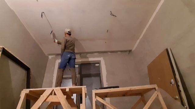 КАК ПРАВИЛЬНО Поклеить паутинка стеклохолст ремонт квартира смотреть онлайн