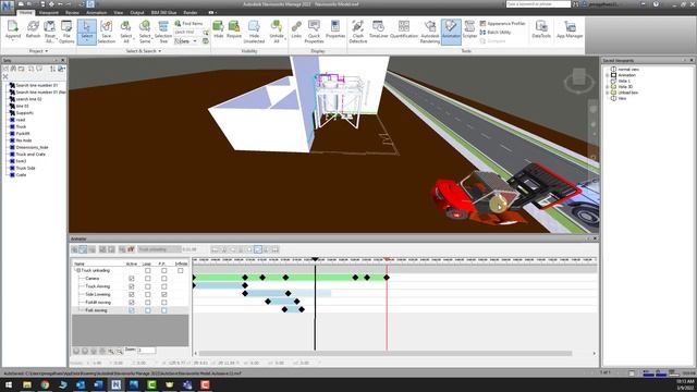 Creating an Animation in Your Navisworks Model смотреть онлайн