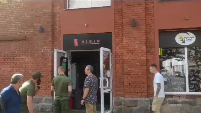 Пожар в кафе на Центральном рынке смотреть онлайн