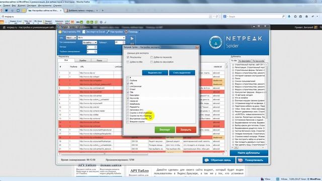 Как собрать семантическое ядро за счет конкурента Netpeak Spider смотреть онлайн