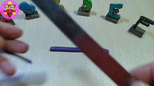 АЛФАВИТ Лора Лепка из пластилина. Лепим буквы из пластилина ABCDEFGHIJ | Авипи