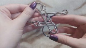 Решение металлической головоломки "Хитрый крючок"