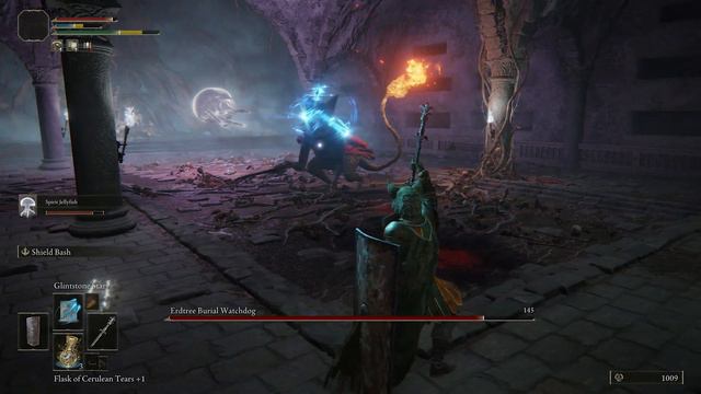 Elden Ring Get to Defeat Stormfoot Catacombs Boss Erdtree Burial Watchdog смотреть онлайн