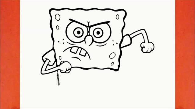 HOW TO DRAW SPONGEBOB смотреть онлайн