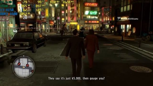 Yakuza 0 ON GT 630 смотреть онлайн