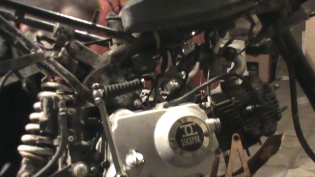 установка стартера на питбайк смотреть онлайн