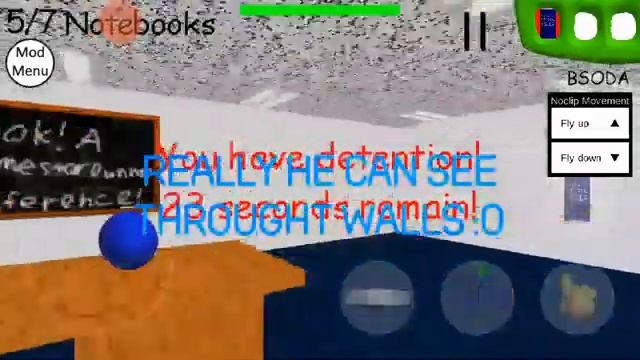 Baldis basics mod menu birthday bash смотреть онлайн