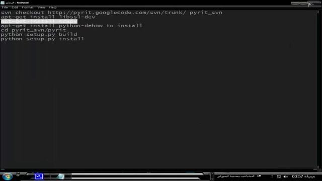 تنصيب اداة python على kali linux كالي لينكس من قبل حمادة المشاغب смотреть онлайн