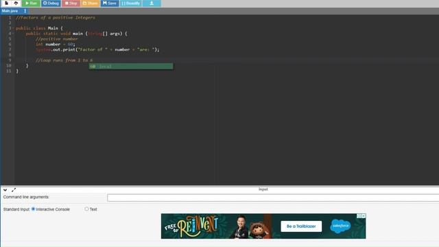 Java Program to Display Factors of a Positive Number | Java Program Examples смотреть онлайн