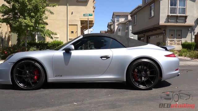 Porsche GTS 911 - Silver - XPEL Stealth PPF with CQuartz Finest Reserve Ceramic Coating смотреть онлайн