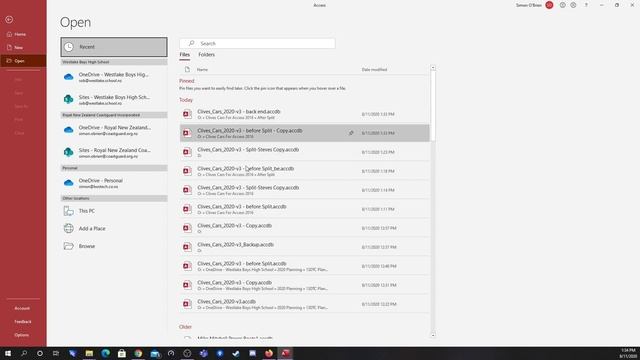 Access 2019 - Splitting the Database into Backend and User Interface смотреть онлайн