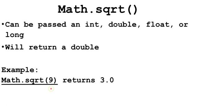 Math Class (Java Tutorial) смотреть онлайн