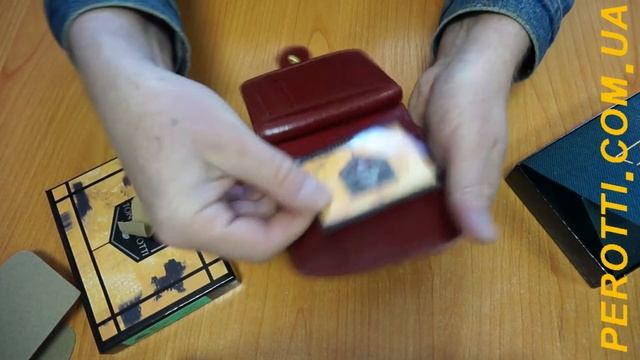 Женское кожаное портмоне 1538-Ver Tony Perotti, коллекция Vernazza смотреть онлайн