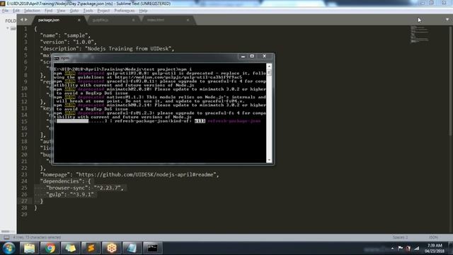 Node JS Tutorial | Node JS Tutorial Part 02 смотреть онлайн