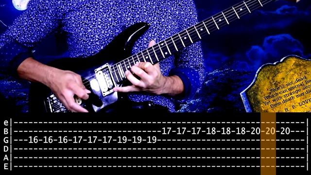 【IRON MAIDEN】[ 2 Minutes To Midnight ] cover by Masuka | LESSON | GUITAR TAB смотреть онлайн