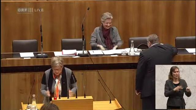 NAbg. Ursula Haubner - Landeslehrer-Dienstrechtsgesetz 6.12.2012 смотреть онлайн