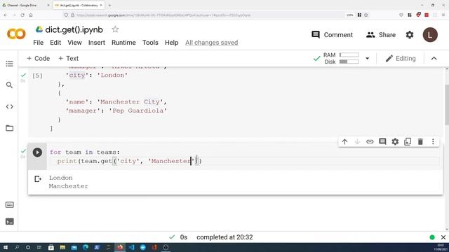 Dictionary Lookups in Python - Providing a Default Value with the .get() method смотреть онлайн