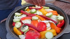 Делюсь рецептом, Басма из 2 видов мяса в Казане 12 литров