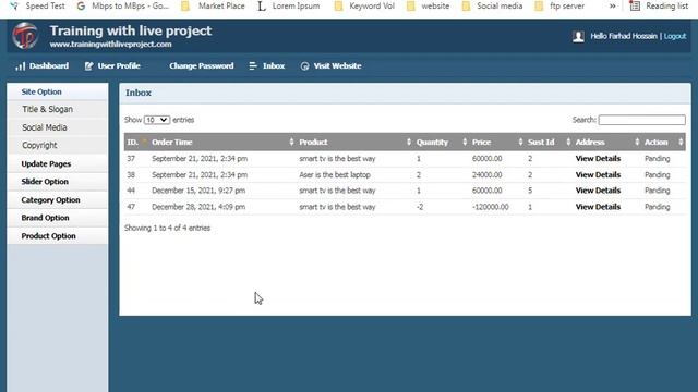 overview of ecommerce website multivendor (core PHP ecommerce Website)-2022 || freelancer farhad смотреть онлайн