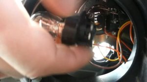 замена лампы ДХО ситроен с4