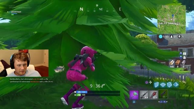 KIRBY CHALLENGE IN FORTNITE: BATTLE ROYALE! смотреть онлайн