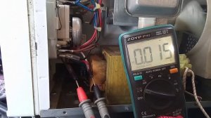 Микроволновка не греет. Вышел из строя трансформатор.