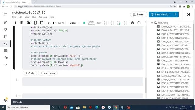 Age and Gender Recognition Android App Using TensorFlow Lite (GPU) and OpenCV: Training Model Part смотреть онлайн