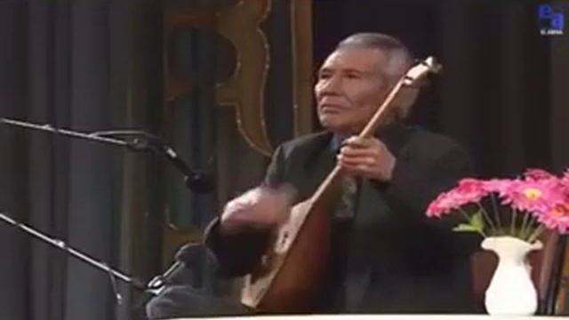 "Ерке сылқым күйі". Әбдімомын Желдібаевтың өз орындауында смотреть онлайн