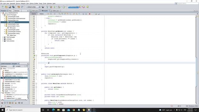 Java Swing UI Design - Create Dashboard using Java Swing смотреть онлайн