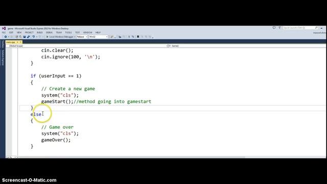 Text-Based C++ rpg game simple Code смотреть онлайн
