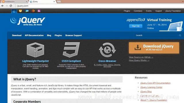 jQuery part 0 - Introduction to the video series смотреть онлайн