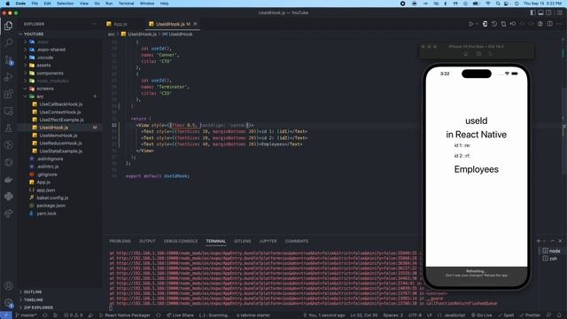 useId Made Easy with React Native [In 13 Minutes] - 2022 смотреть онлайн