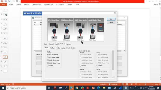 How to Configure Modbus TCP Gateway Converter Using RTU SLAVE MODE MOXA смотреть онлайн