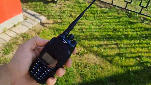 Тест дальности раций перед отправкой нашим. Рация за 5-6 тысяч рублей. TYT TH-UV8000D смотреть онлайн