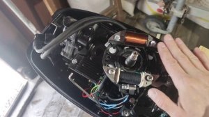 Гладиатор 9.8. Установка катушки освещения.