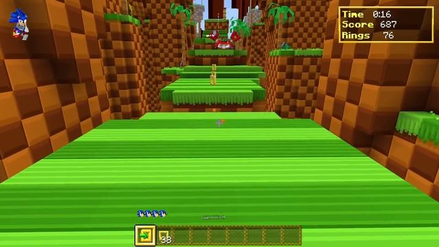 Sonic & Shadow Play Minecraft Sonic DLC Part 1 - UNLOCKING SHADOW!? смотреть онлайн