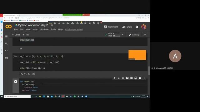 python workshop day 2 смотреть онлайн