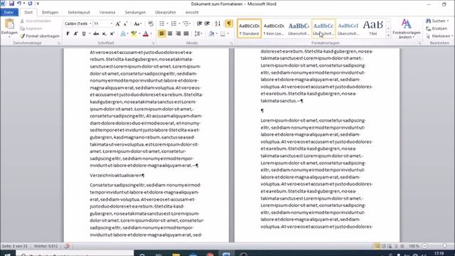 Wie arbeitet man mit Formatvorlagen in Word für Taschenbücher? (Teil 1) смотреть онлайн