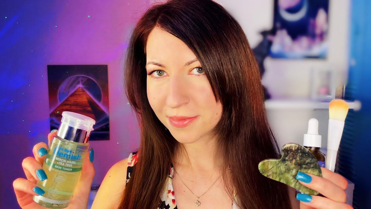 АСМР Расслабляющий СПА ♀️ Очищение лица ♀️ ASMR Spa смотреть онлайн