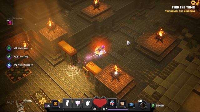 How To Unlock Lower Temple New FREE SECRET Mission in Minecraft Dungeons: Jungle Awakens DLC смотреть онлайн