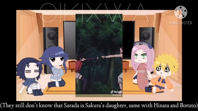 Past Naruto react | Part 3 | Boruto (mainly sarada) смотреть онлайн
