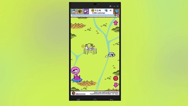Прикольная игруха для android. Cow evolution (эволюция коров). смотреть онлайн