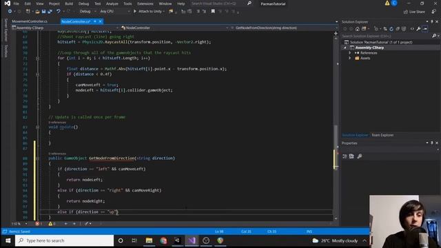 Moving Pacman | Creating Pacman in Unity 2D Part 4 смотреть онлайн