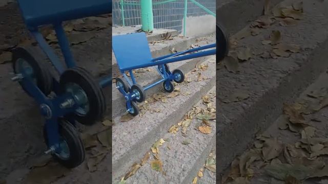 Тележка для подъема по ступенькам смотреть онлайн