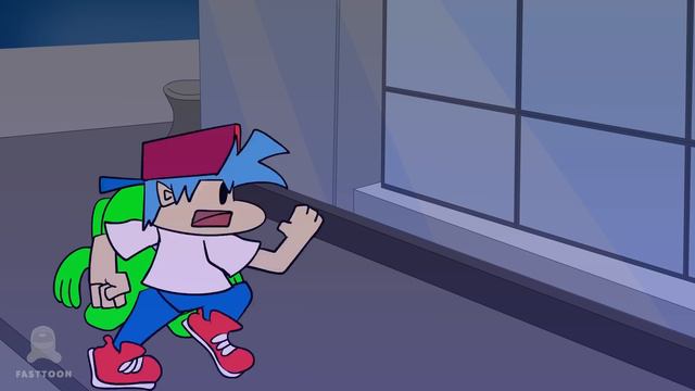 Crazy Love: Mini Crewmate Kills Nightmare Sky | Among Us vs Friday Night Funkin Animation смотреть онлайн