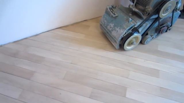 Шлифовка паркета