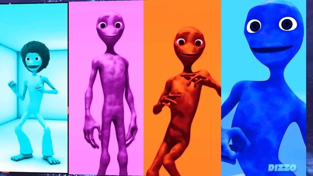 Patila VS Dame Tu Cosita VS Me Kemaste VS Bad Santa VS Alien Green Funny Color Dance Challenge