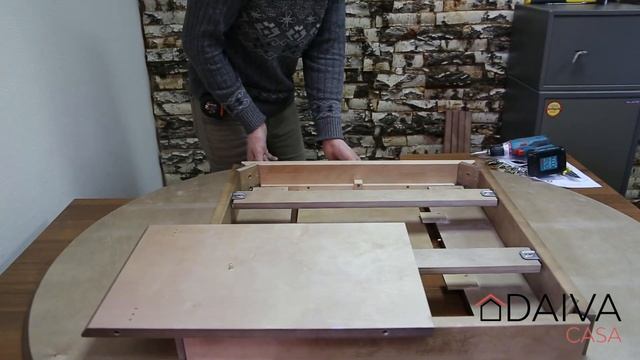 Сборка раздвижного стола Орион classic 100-130 см смотреть онлайн