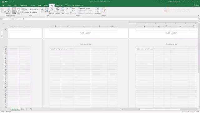10.3 Excel 2016 Inserting Text Box, Header & Footer, WordArt, Hyperlink смотреть онлайн