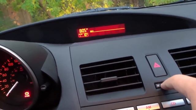 How To Change Clock Time In A Mazda 3-Easy Tutorial смотреть онлайн